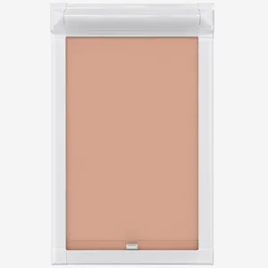 Deluxe Plain Papaya Perfect Fit Roller Blind