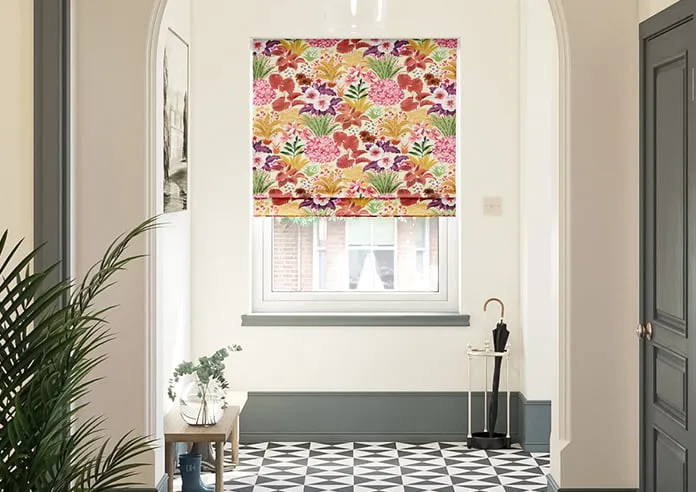 Kerala Flamenco - Roman Blind
