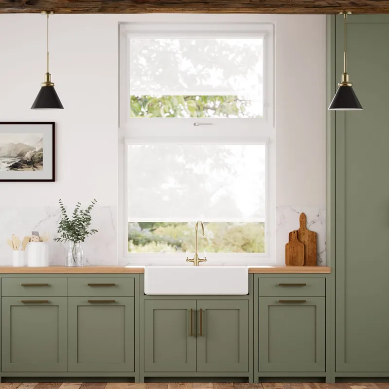 Perfect Fit Solana White Roller Blind