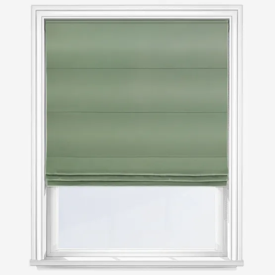 Naturo Recycled Sage Green Roman Blind