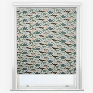 Sophie Allport Dinosaur Camouflage Khaki Roller Blind