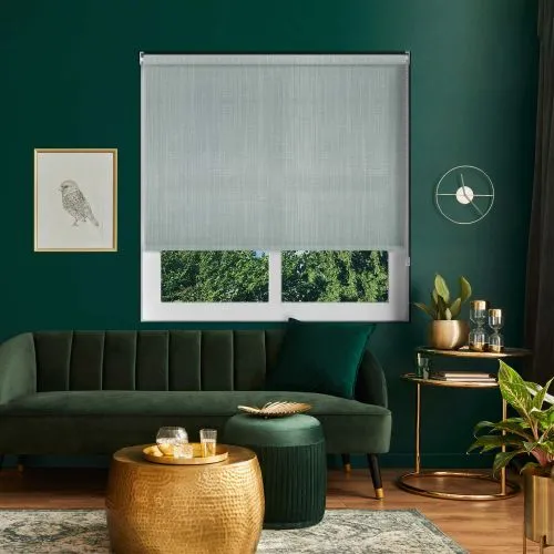 Linen Duck Egg Roller Blind