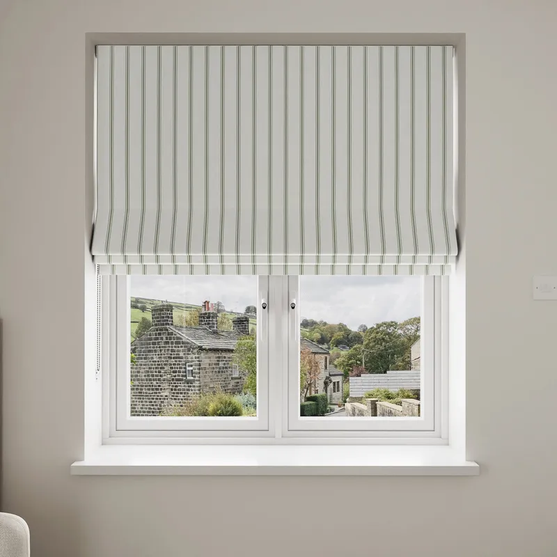 Laura Ashley Farnworth Fresh Green Blinds Uk
