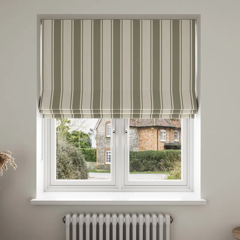 Laura Ashley Tiverton Stripe Steel Blinds Uk