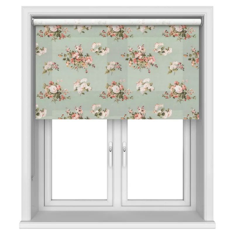Laura Ashley Rosemore Sage Blinds Uk