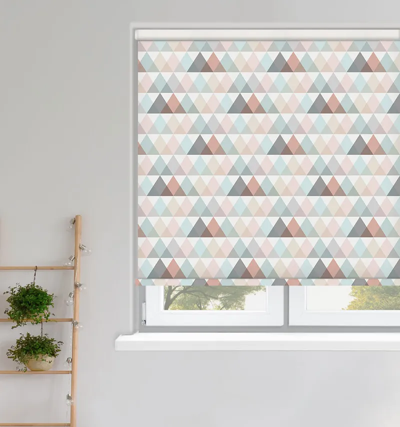 Polygon Sorbet Roller Blinds