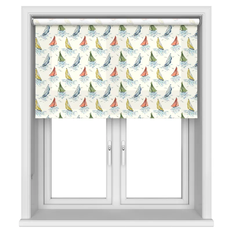 Laura Ashley A'hoy Sail Boats Multi Blinds Uk
