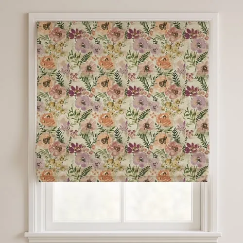 Mabel Autumn Deluxe Roman Blinds