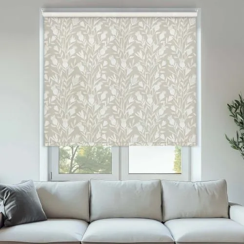 Heather Hessian Cordless Roller Blinds - Shop Now
