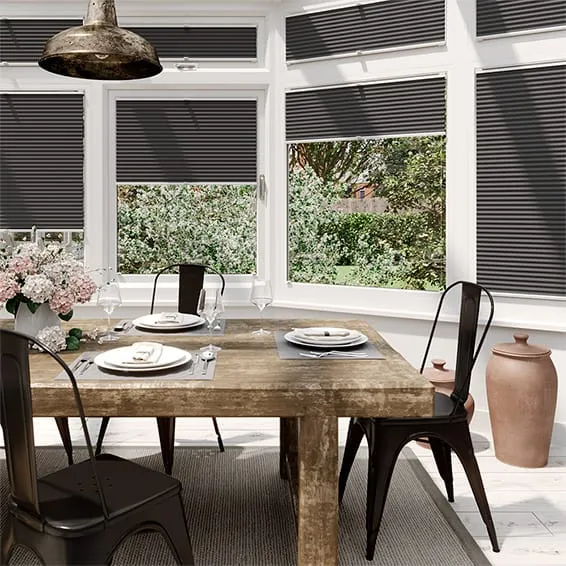 Duoshade Anthracite Easifit Thermal Blind