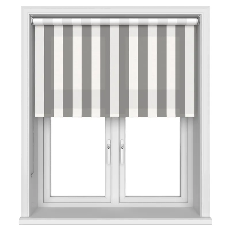Laura Ashley Lille Stripe Steel Blinds Uk
