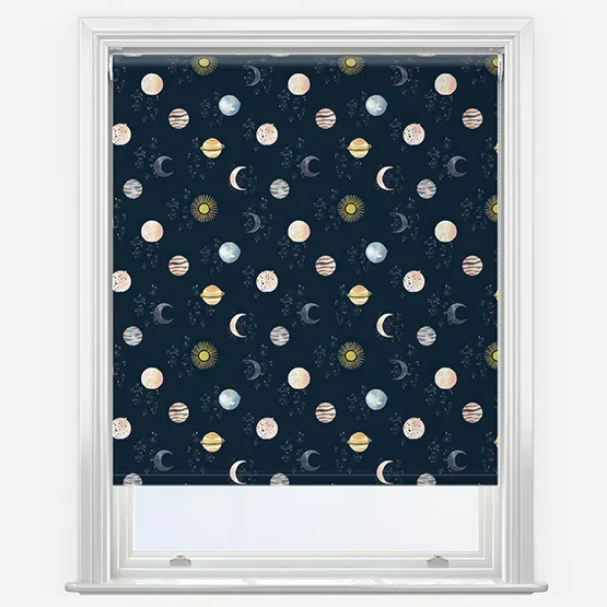 Sonova Studio Milky Way Midnight Blue Roller Blind