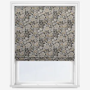 Emily Bond Somerset Rose Primrose Yellow Roman Blind