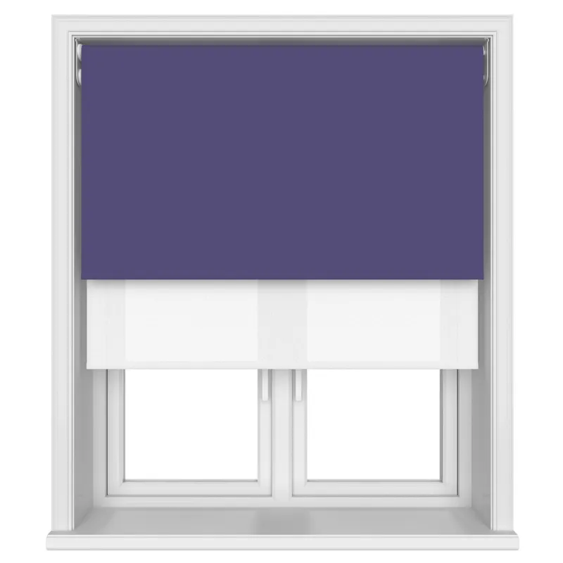 Bella Empire Motorised Double Roller Blind Blinds Uk