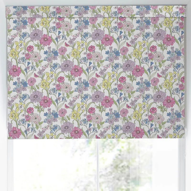 Laura Ashley Gilly Translucent Made To Measure Roller Blind Multi