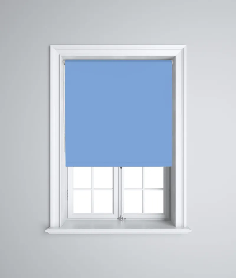 Iris Blue 2 3m 230v Radio Operated Electric Roller Blinds