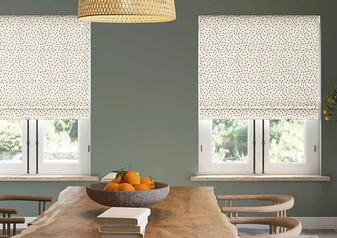 Confetti Cornsilk - Roman Blind