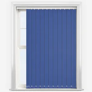 Pop Cobalt Vertical Blind