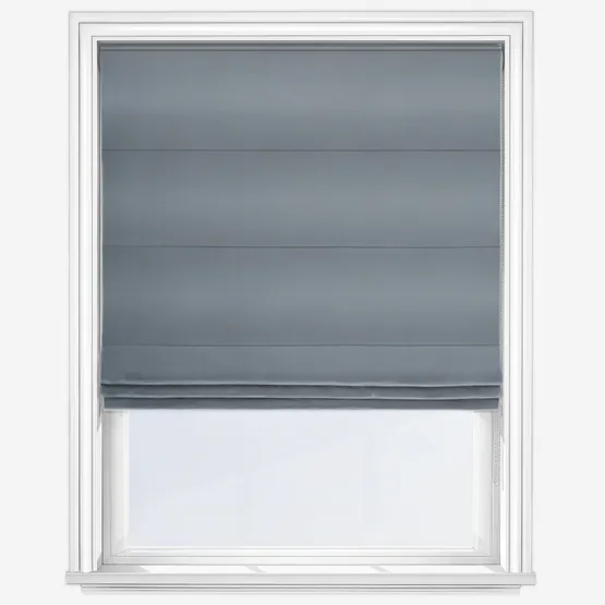 Narvi Blackout Zinc Roman Blind