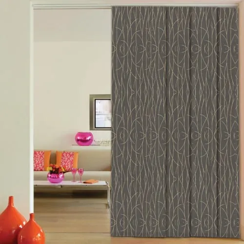 Sio Charcoal Light Filtering Panel Blinds