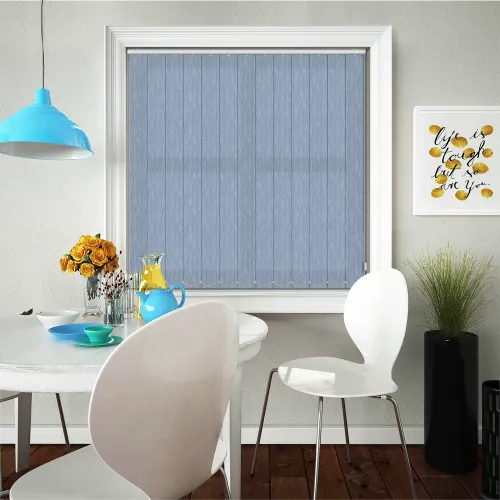 Lumi Blue Vertical Blind