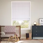 Ella Stripe Lavender Roman Blind