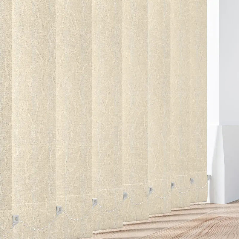 Daisy Cream Vertical Blind