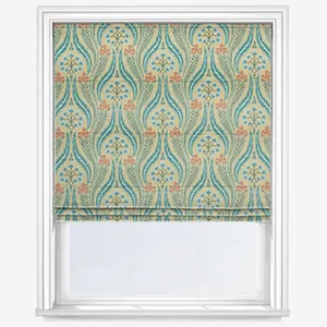 Verini Velvet Ochre Roman Blind