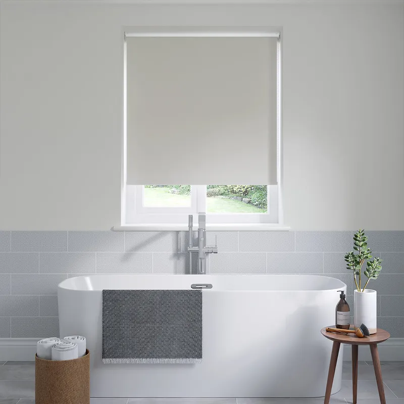 Barcelona Snow White Roller Blinds