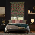 Click2shade Complete Blackout William Morris Pimpernel Aegean Roller Blind