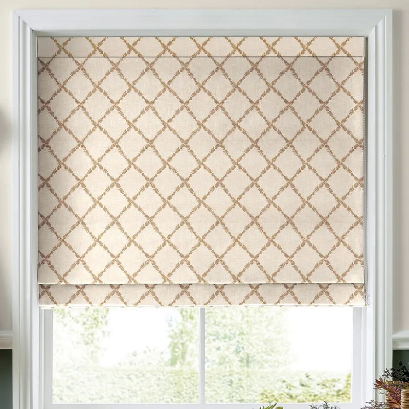 Laura Ashley Pennorth Made To Measure Roman Blind Amber