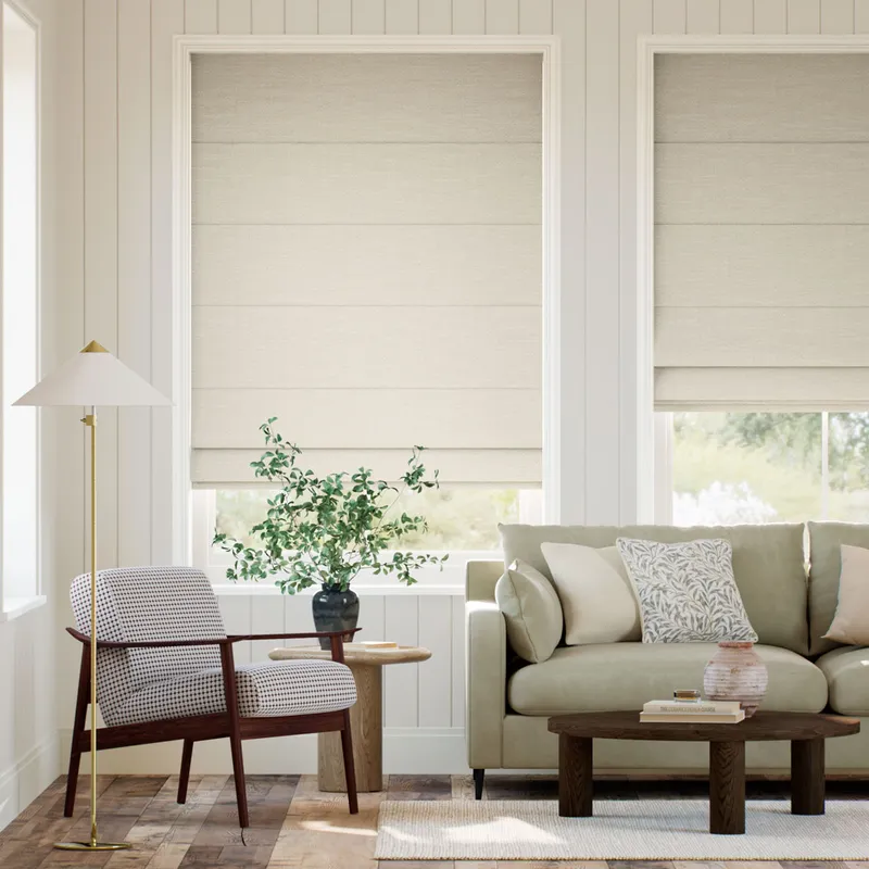 Sydney Biscuit Roman Blind