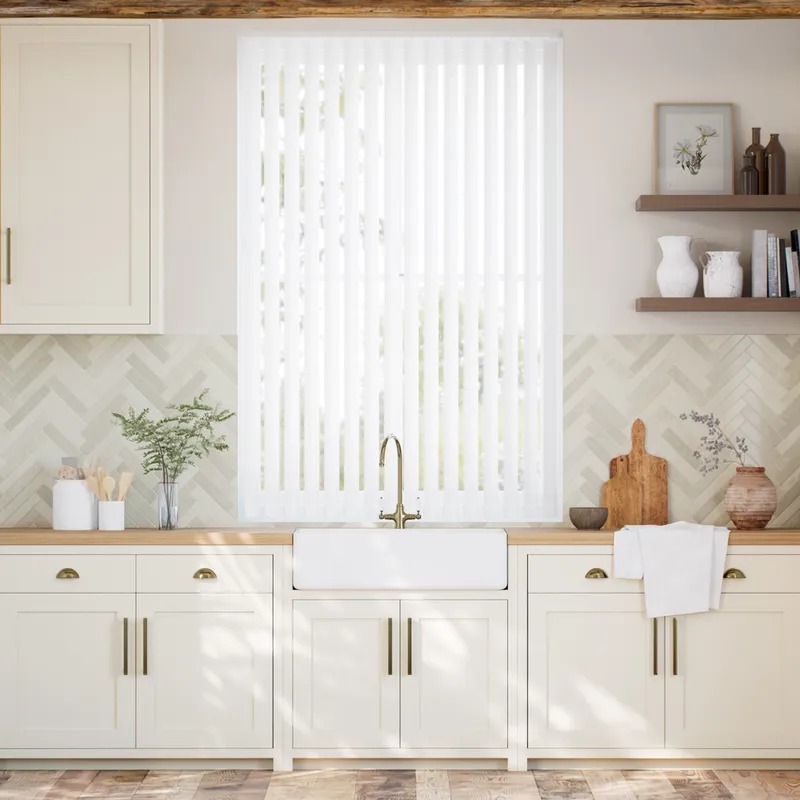 Rhea Ivory Vertical Blind
