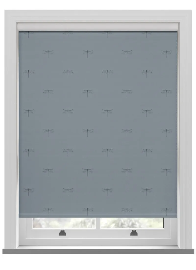 Sophie Allport Dragonfly Teal Roller Blind