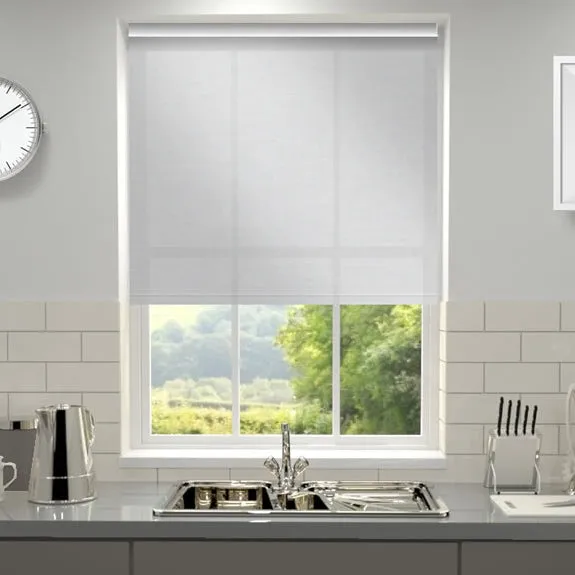 Kensington Plain Made To Measure Roller Blind Canvas