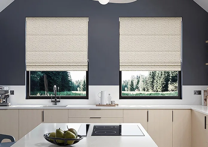 Rolling Hills Velvet Cashmere - Roman Blind