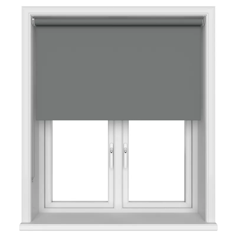 Signature Blackout Deep Grey Blinds Uk