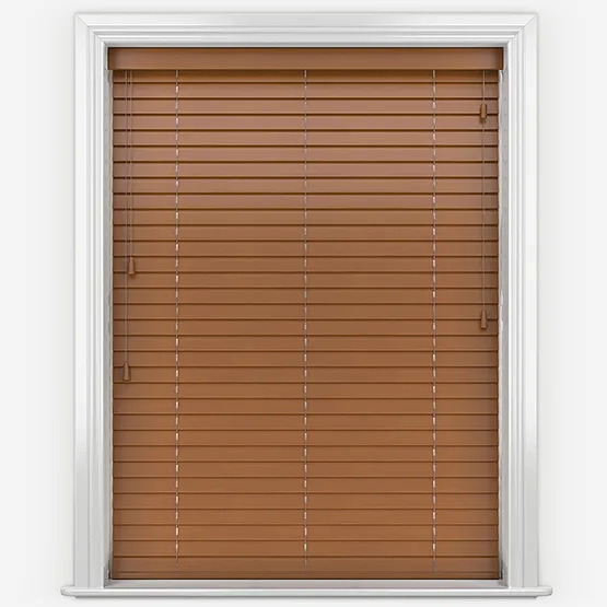 Prime Timberlux Prime Golden Oak Wooden Venetian Blinds