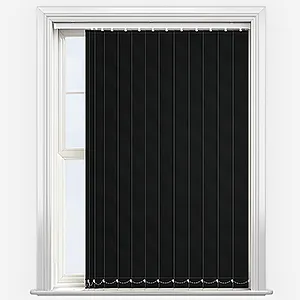Aqualuxe Black Vertical Blind