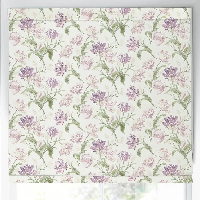 Laura Ashley Gosford Made To Measure Roman Blind Grape