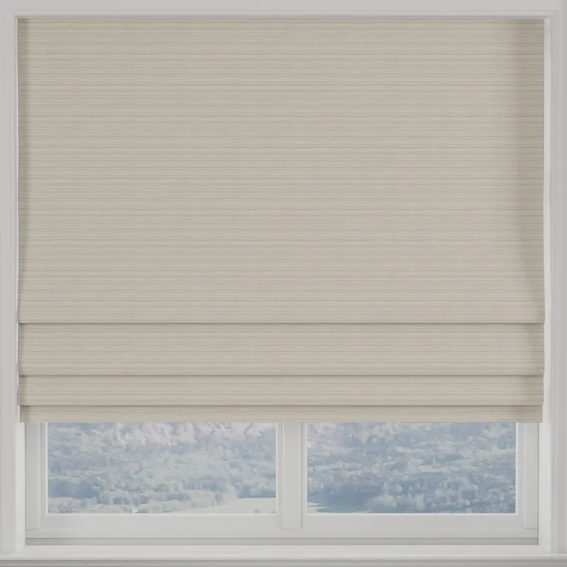 Navarro Made To Measure Roman Blind Natural