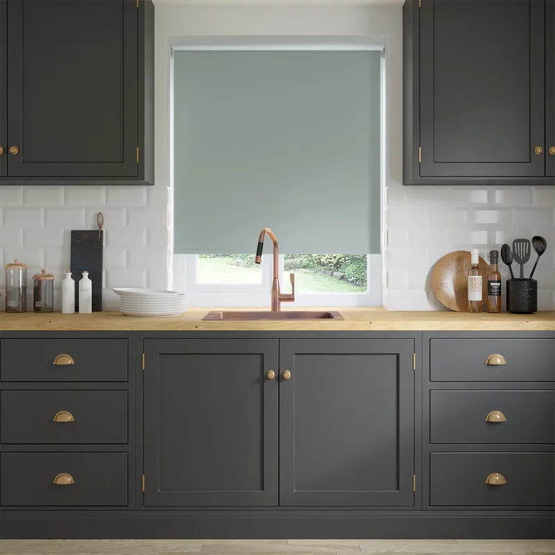 Barcelona Duck Egg Blue Roller Blinds