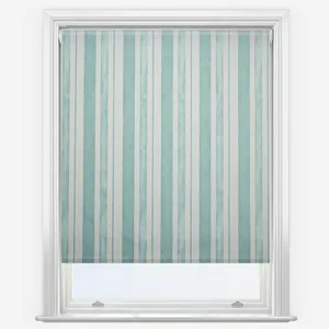 Shabby Chic By Rachel Ashwell Watercolour Stripe Pale Blue Roller Blind