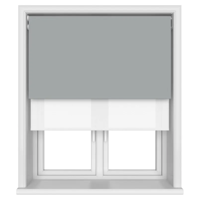 Bella Bullet Motorised Double Roller Blind Blind Uk