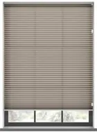 Talia Brown Pleated Blind