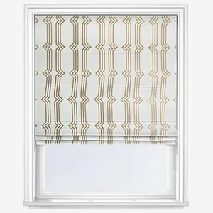 Camengo New Eastside Voile Bronze Roman Blind