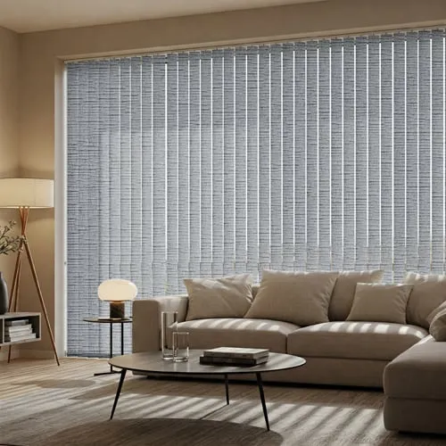 Astratto Slate Light Filtering Vertical Blinds