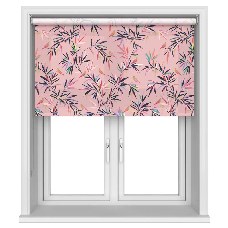 Sara Miller Bamboo Soft Pink Blinds Uk