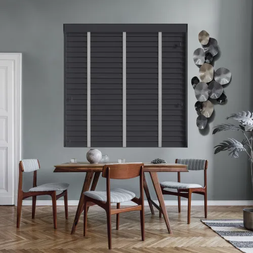 Empire Wood Blind With Shadow Ladder Tapes