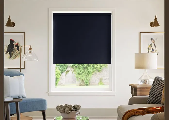 Orion (Blackout) Royal Blue - Roller Blind
